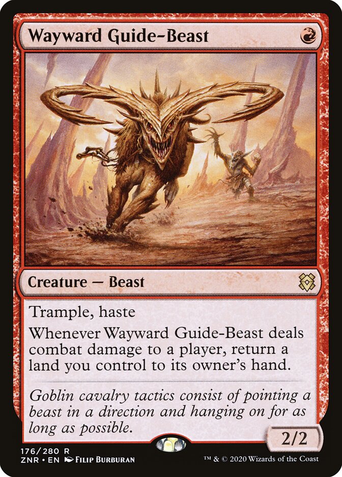 Wayward Guide-Beast: Zendikar Rising