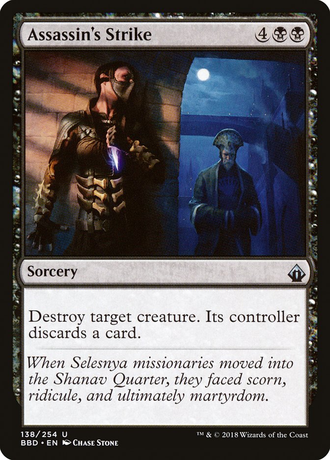Assassin's Strike - (Foil): Battlebond