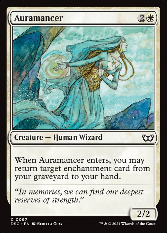 Auramancer: Duskmourn: House of Horror Commander