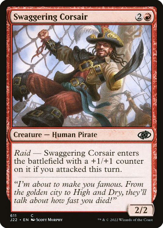 Swaggering Corsair: Jumpstart 2022