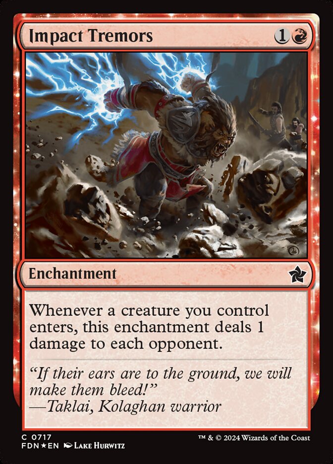 Impact Tremors - (Foil): Foundations
