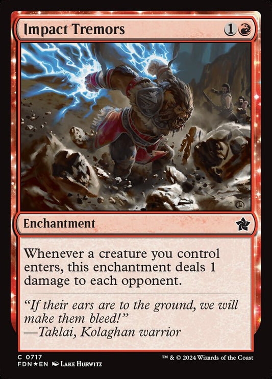 Impact Tremors - (Foil): Foundations