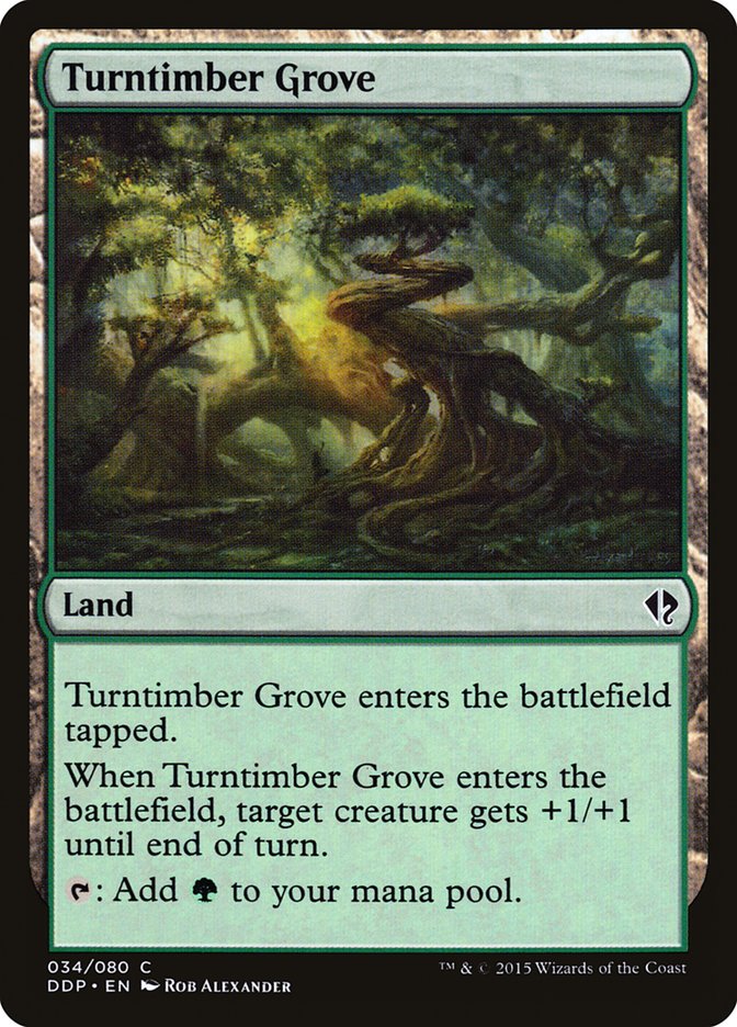 Turntimber Grove: Duel Decks: Zendikar vs. Eldrazi