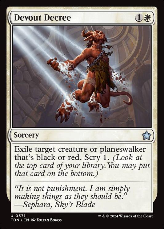 Devout Decree: Foundations