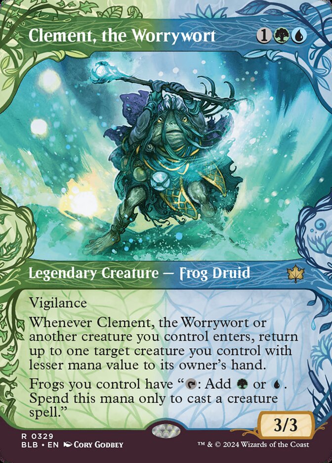 Clement, the Worrywort (Showcase): Bloomburrow