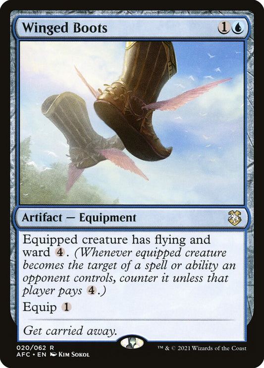 Winged Boots: Forgotten Realms Commander