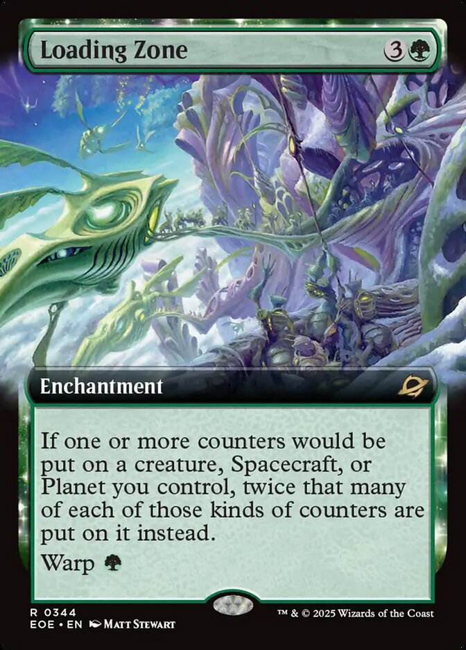 Loading Zone (Extended Art) - (Foil): Edge of Eternities