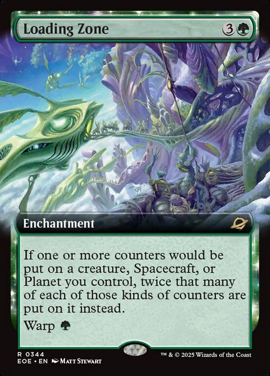Loading Zone (Extended Art) - (Foil): Edge of Eternities