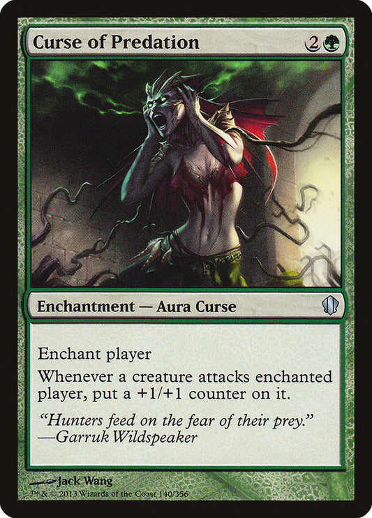 Curse of Predation: Commander 2013