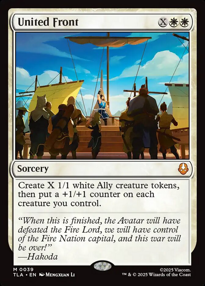 United Front - (Foil): Avatar: The Last Airbender