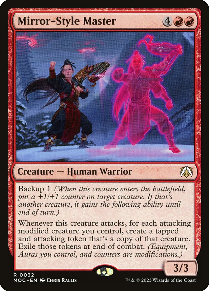 Mirror-Style Master: March of the Machine Commander