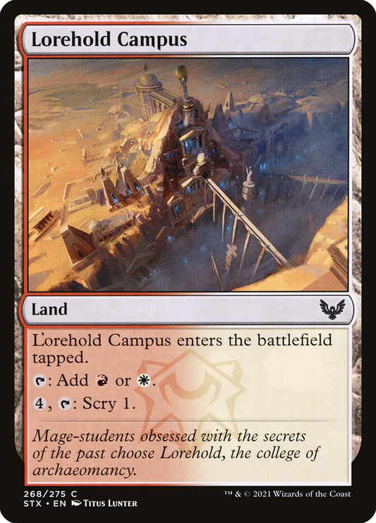 Lorehold Campus - (Foil): Strixhaven: School of Mages