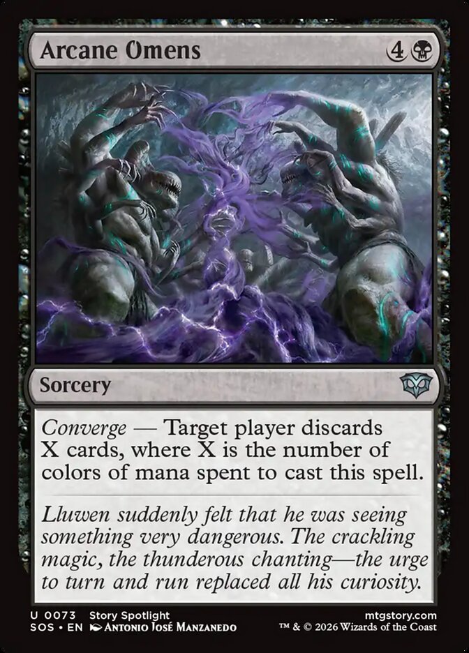 Arcane Omens - (Foil): Secrets of Strixhaven