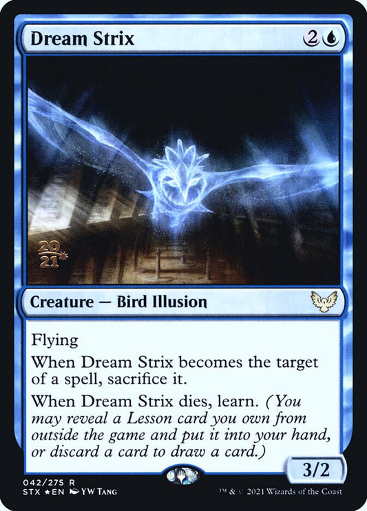Dream Strix - (Foil): Strixhaven: School of Mages Promos