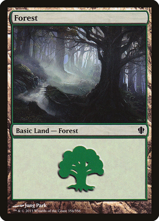 Forest (#354): Commander 2013