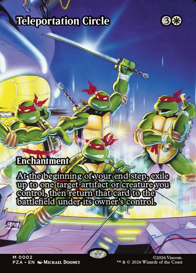 Teleportation Circle: Teenage Mutant Ninja Turtles Source Material