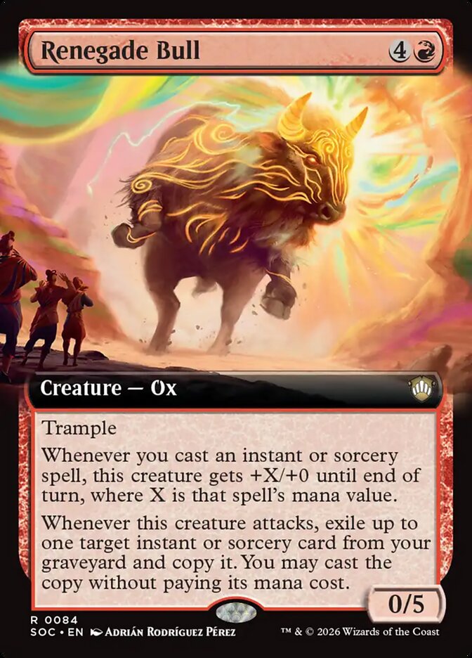 Renegade Bull: Secrets of Strixhaven Commander