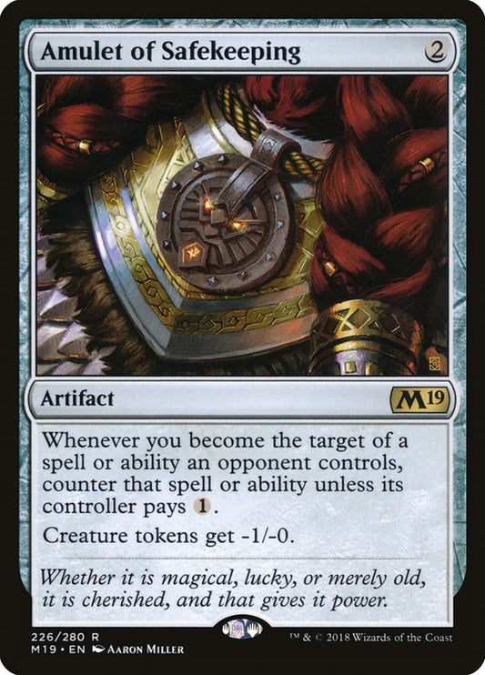 Amulet of Safekeeping: Core Set 2019