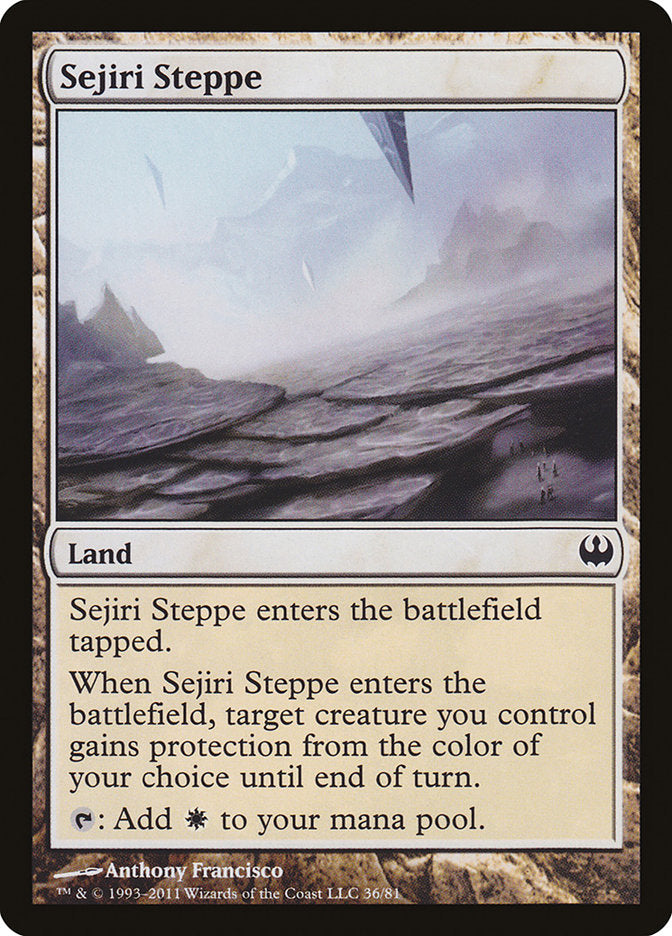 Sejiri Steppe: Duel Decks: Knights vs. Dragons
