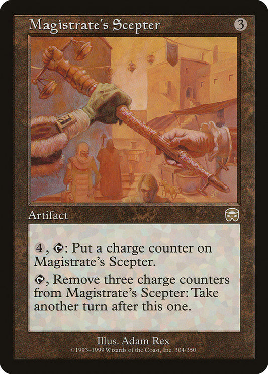 Magistrate's Scepter - (Foil): Mercadian Masques