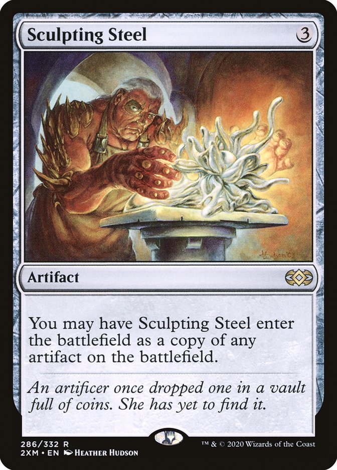 Sculpting Steel - (Foil): Double Masters