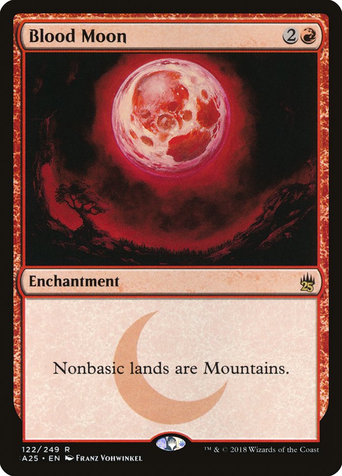 Blood Moon - (Foil): Masters 25