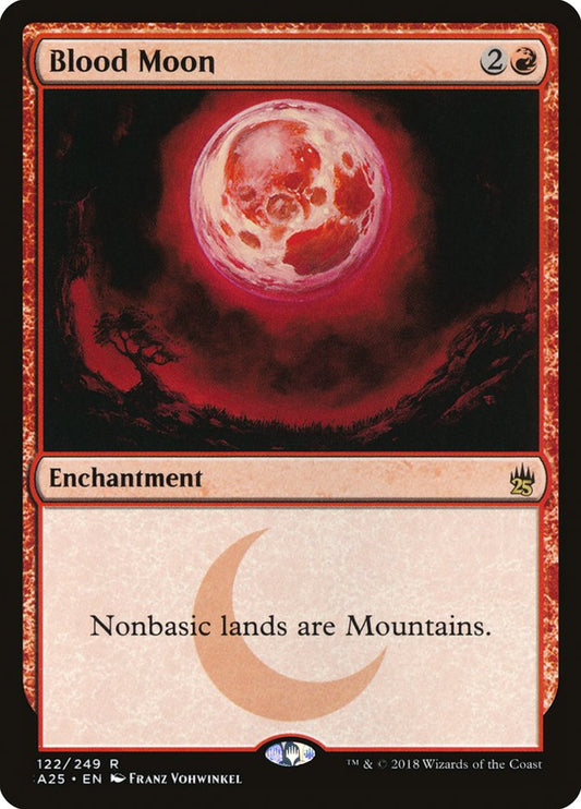 Blood Moon - (Foil): Masters 25