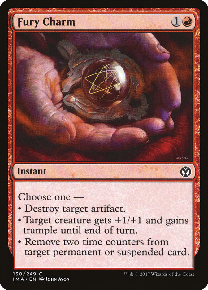 Fury Charm - (Foil): Iconic Masters