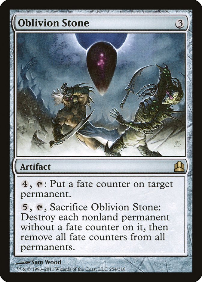 Oblivion Stone: Commander 2011