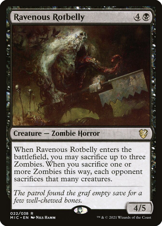 Ravenous Rotbelly: Midnight Hunt Commander