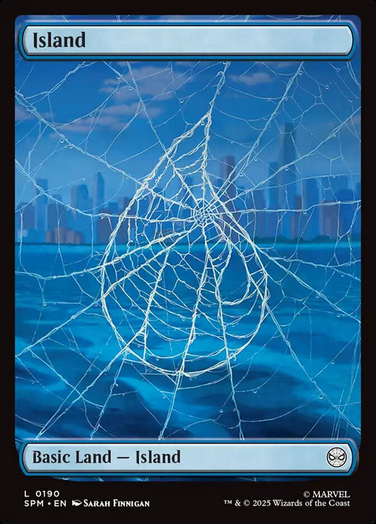 Island (#190) (Full Art) - (Foil): Marvel's Spider-Man
