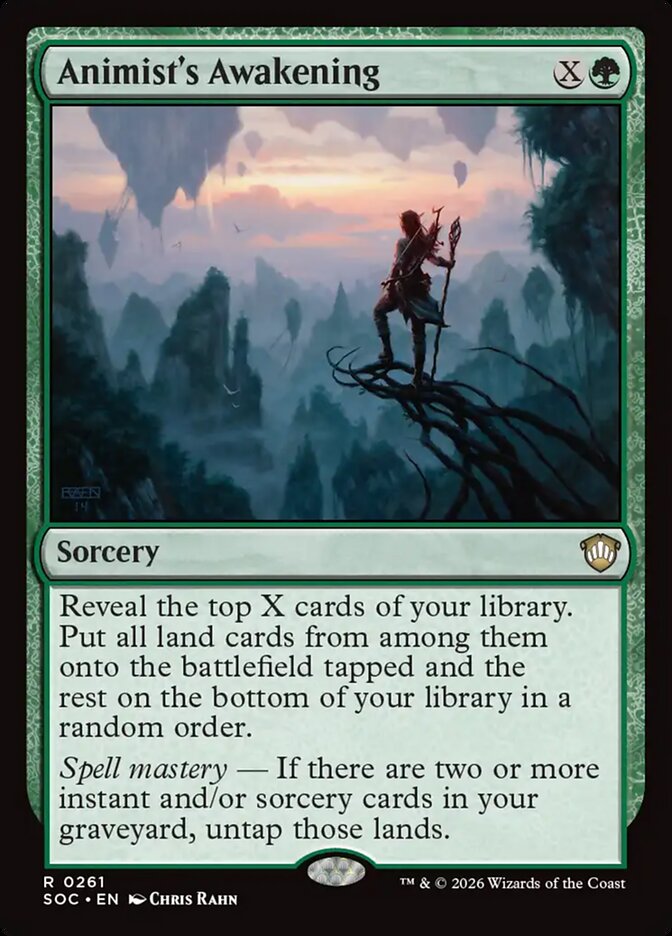 Animist's Awakening: Secrets of Strixhaven Commander