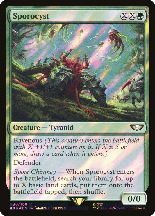 Sporocyst - (Foil): Warhammer 40,000 Commander