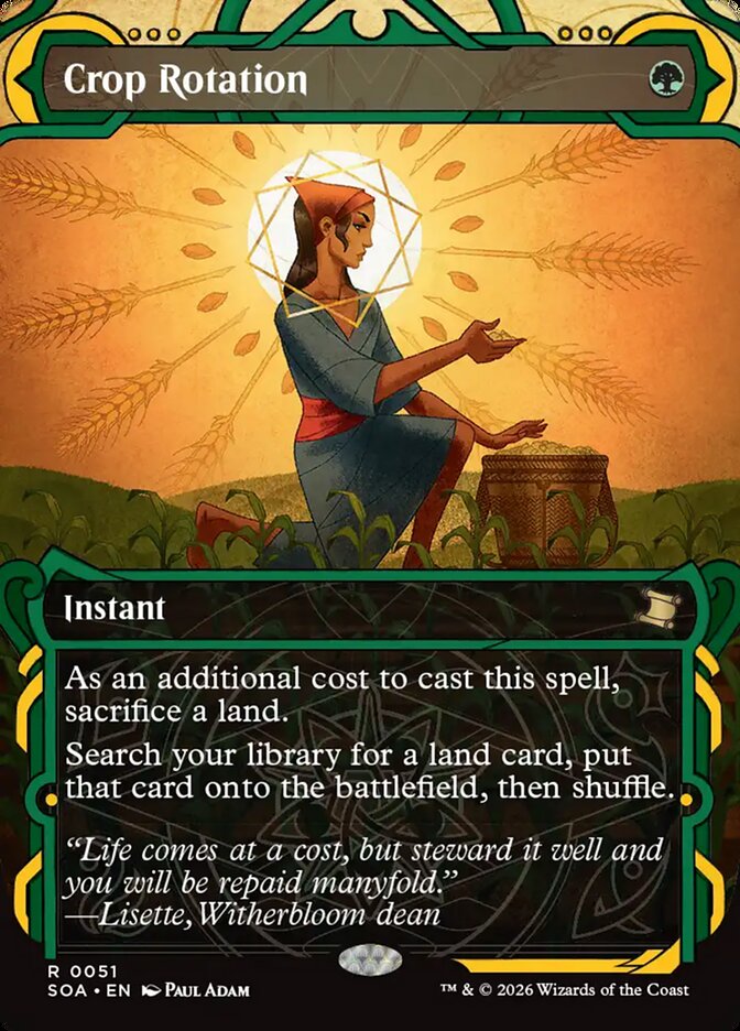 Crop Rotation: Secrets of Strixhaven Mystical Archive