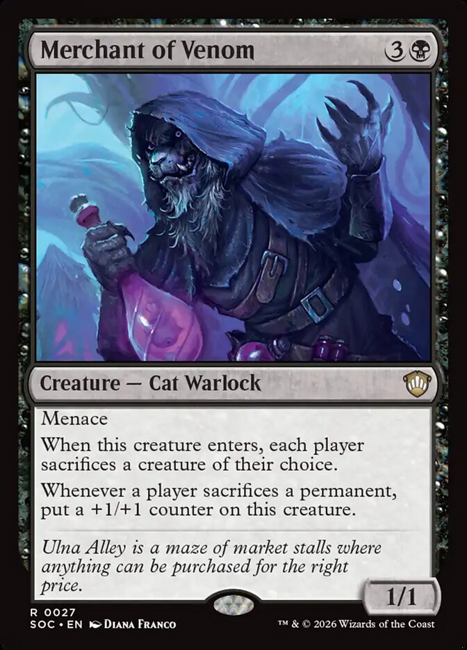 Merchant of Venom: Secrets of Strixhaven Commander