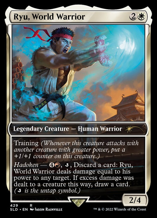 Ryu, World Warrior (Street Fighter) (Secret Lair) (Full Art)