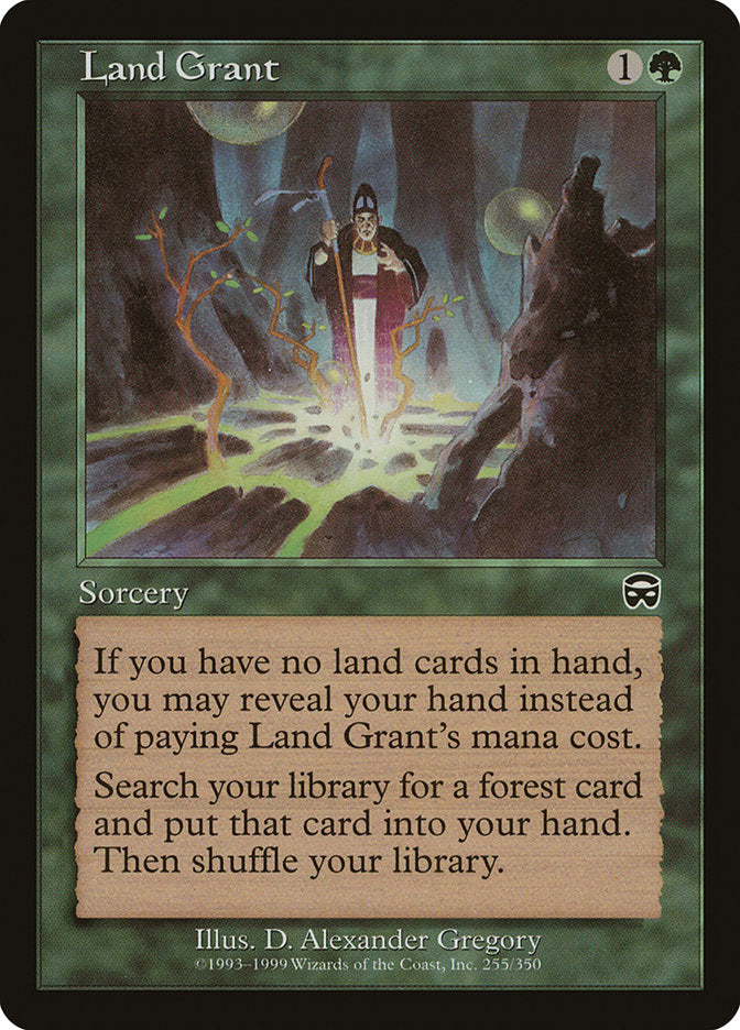 Land Grant - (Foil): Mercadian Masques