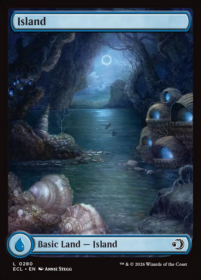 Island (#280) - (Foil): Lorwyn Eclipsed