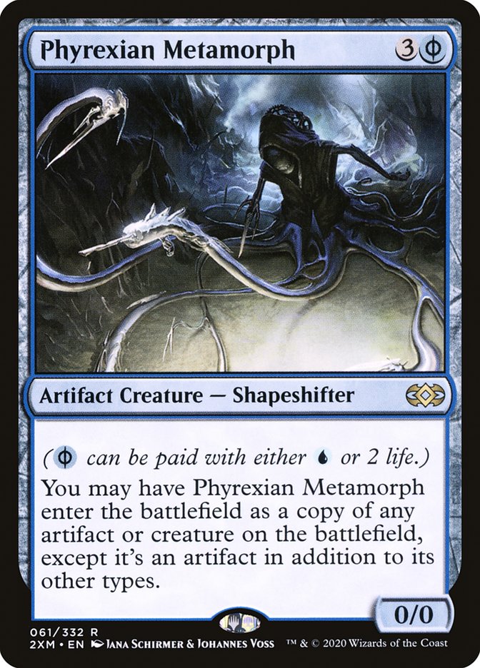 Phyrexian Metamorph - (Foil): Double Masters