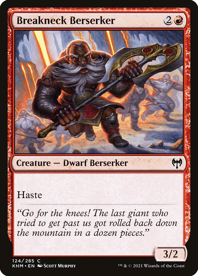 Breakneck Berserker - (Foil): Kaldheim