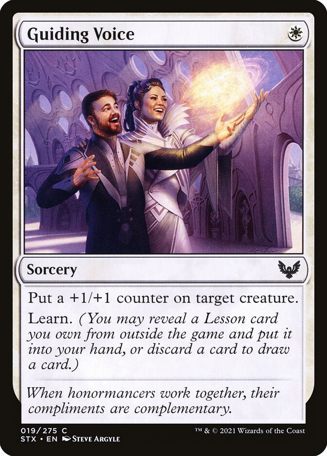 Guiding Voice - (Foil): Strixhaven: School of Mages