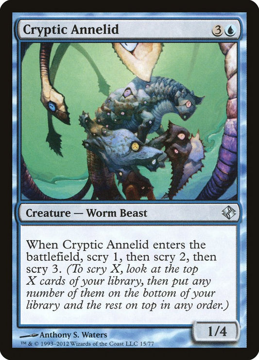 Cryptic Annelid: Duel Decks: Venser vs. Koth