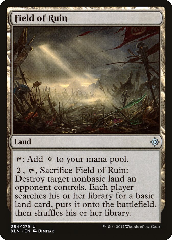 Field of Ruin - (Foil): Ixalan
