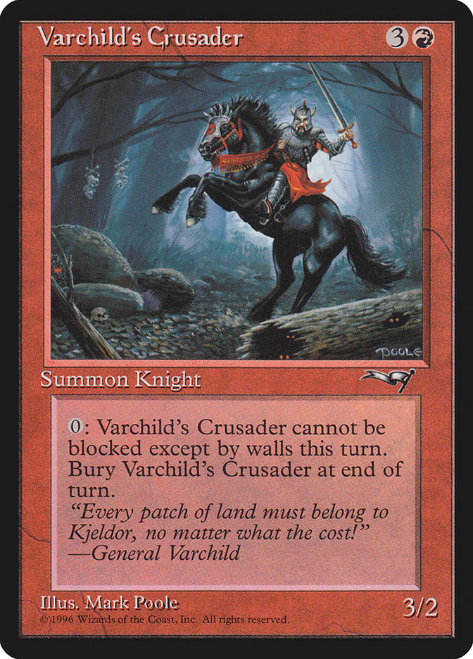 Varchild's Crusader (Black Horse): Alliances