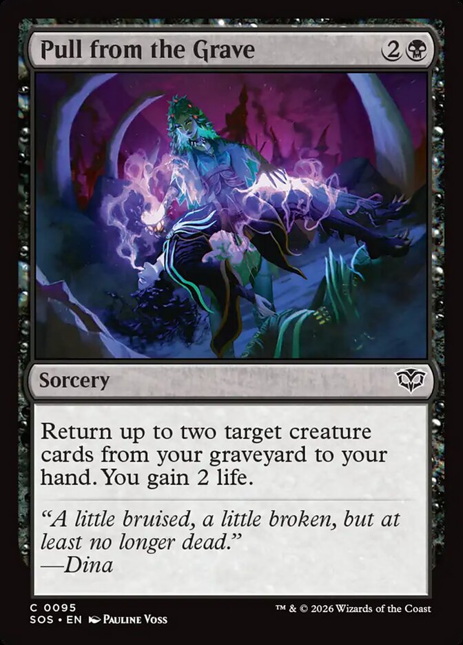 Pull from the Grave - (Foil): Secrets of Strixhaven