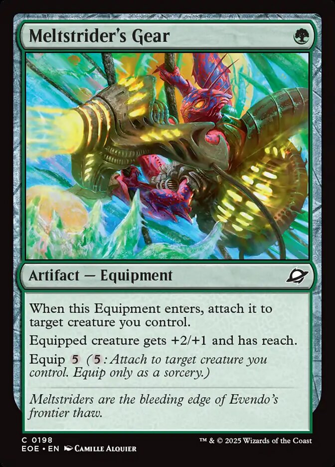 Meltstrider's Gear - (Foil): Edge of Eternities