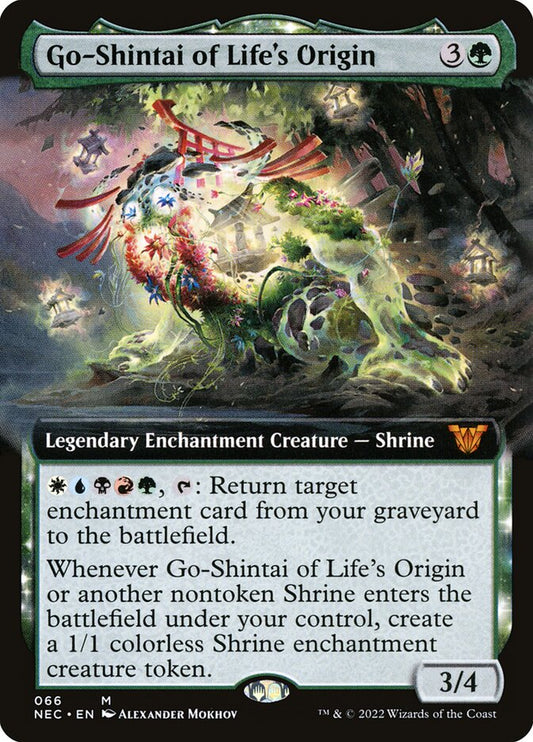 Go-Shintai of Life's Origin (Extended Art): Neon Dynasty Commander