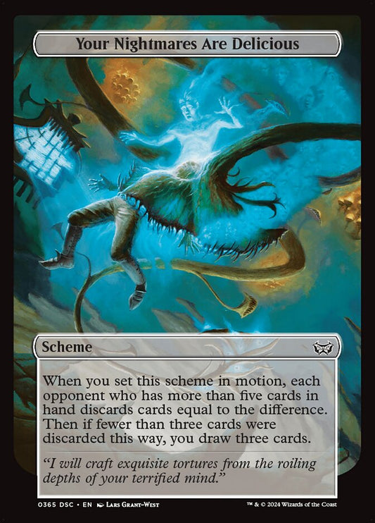 Your Nightmares Are Delicious: Duskmourn: House of Horror Commander