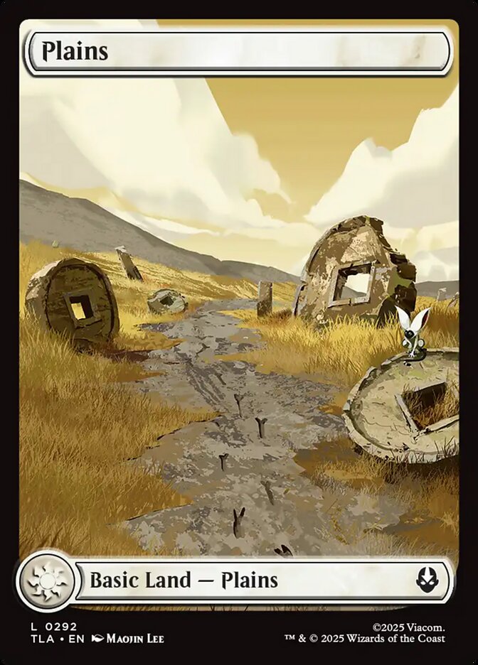 Plains (#292) (Full Art) - (Foil): Avatar: The Last Airbender
