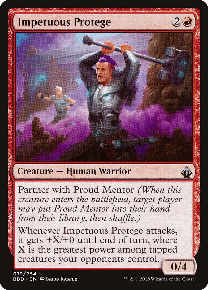 Impetuous Protege - (Foil): Battlebond